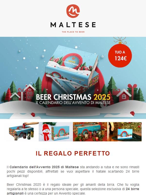 Beer Christmas 2025: ordina ora il calendario dell'Avvento!