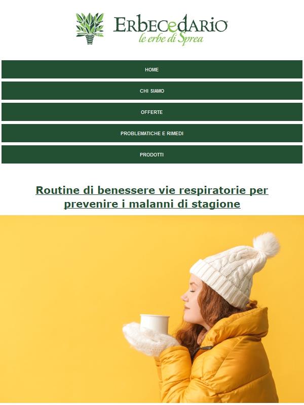 Jekoo, ✨ Routine di benessere vie respiratorie per prevenire i malanni di stagione