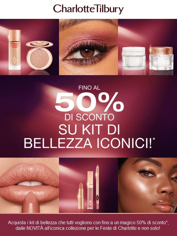 Fino al 50% di sconto!!! Solo per un periodo limitato! 💕✨