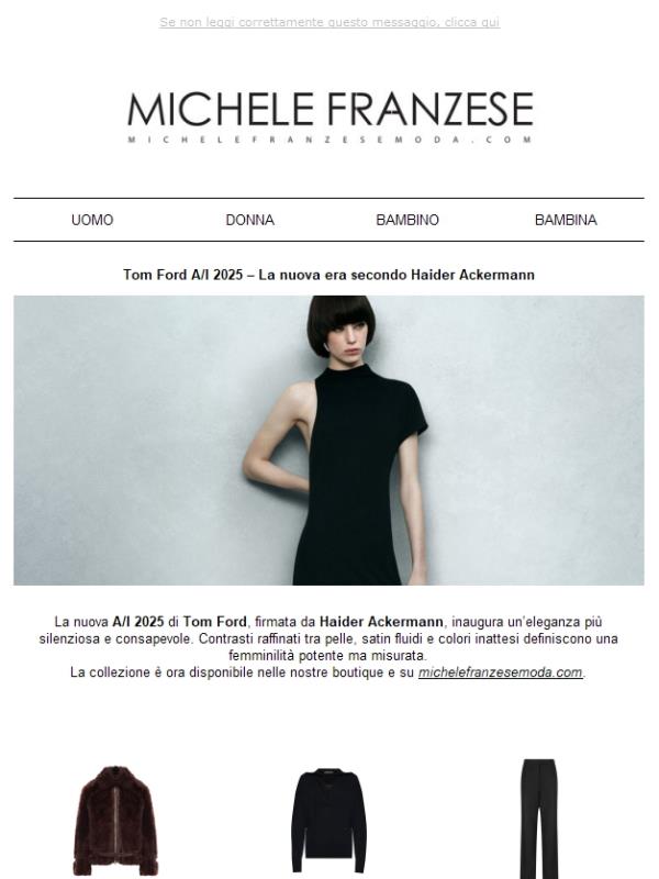 Tom Ford A/I 2025 | La nuova era secondo Haider Ackermann