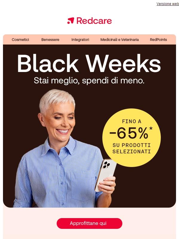 ❤️ Risparmia fino al 65% sui prodotti per il tuo benessere!