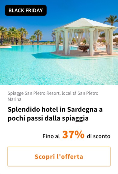 Splendido hotel in Sardegna a pochi passi dalla spiaggia