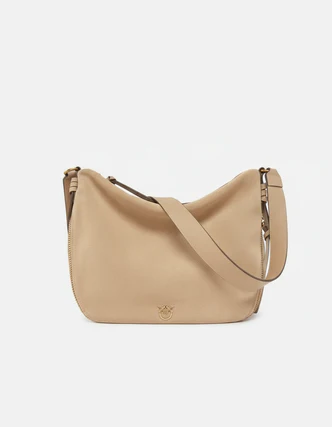 Borsa a Spalla Hobo Media / Beige
