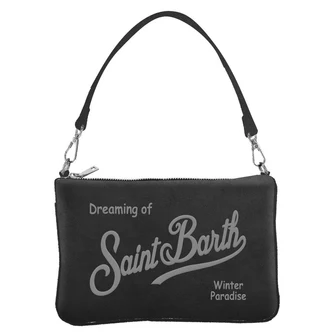 Borsetta Parisienne Mini in Velvet / Nero