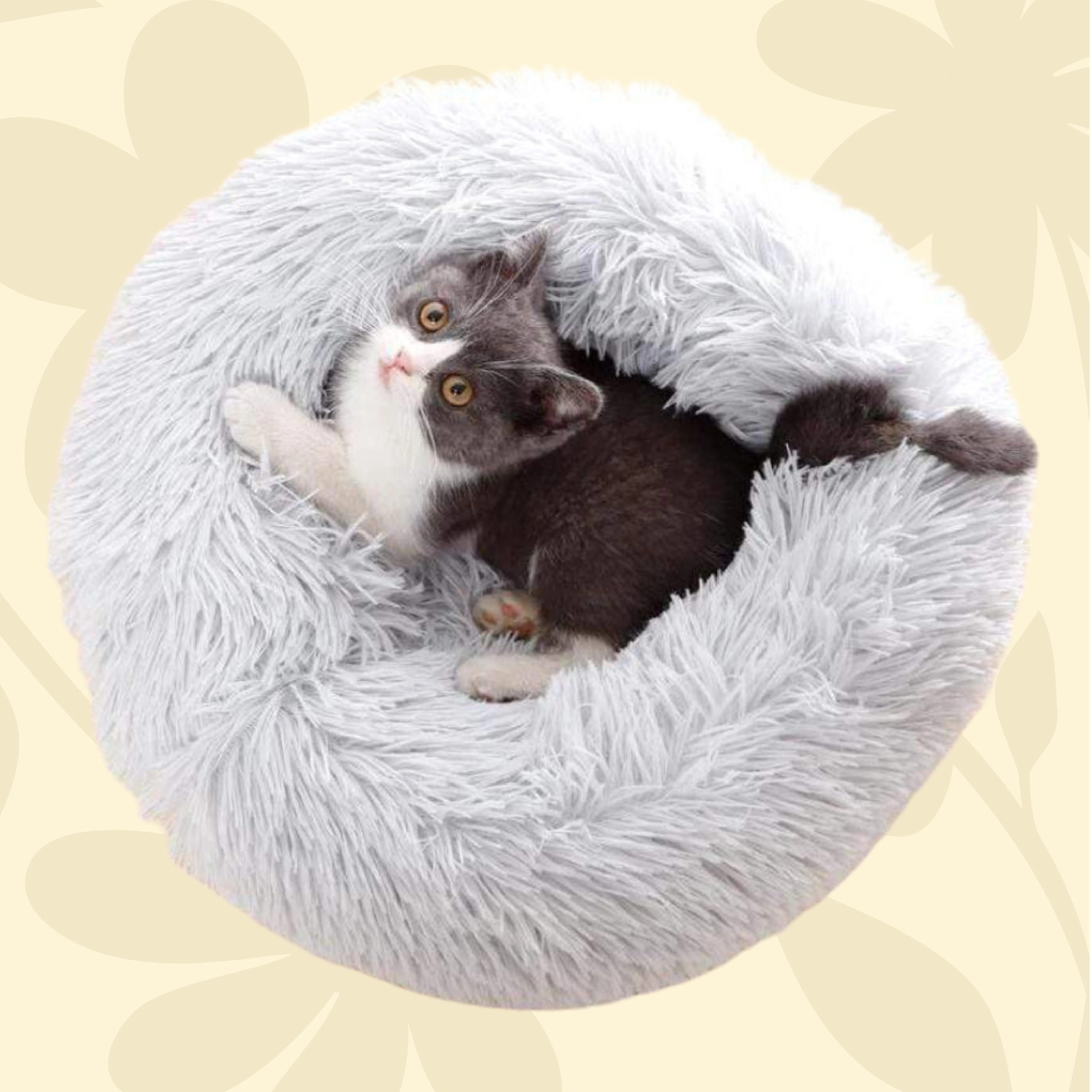 Image of Cuscino Nuvola - Cuccia per Gatti / Cani - Morbida e Pelosa