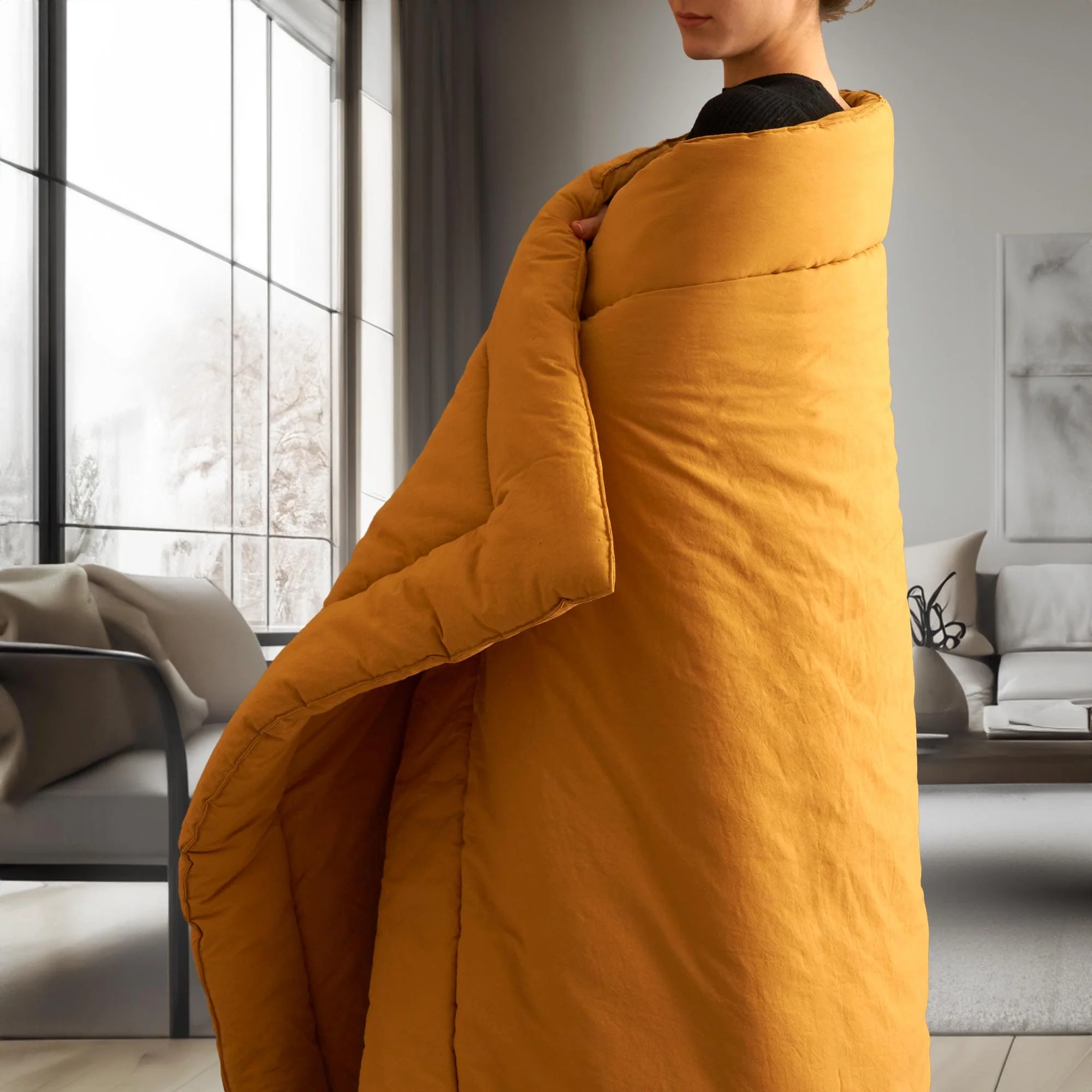 Image of Scaldotto in Puro Cotone <br>Tinto in Capo - <b>Senna