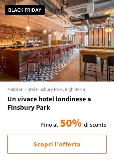 Un vivace hotel londinese a Finsbury Park