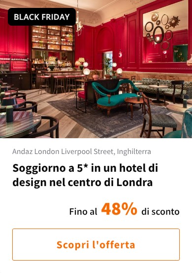 Soggiorno a 5* in un hotel di design nel centro di Londra