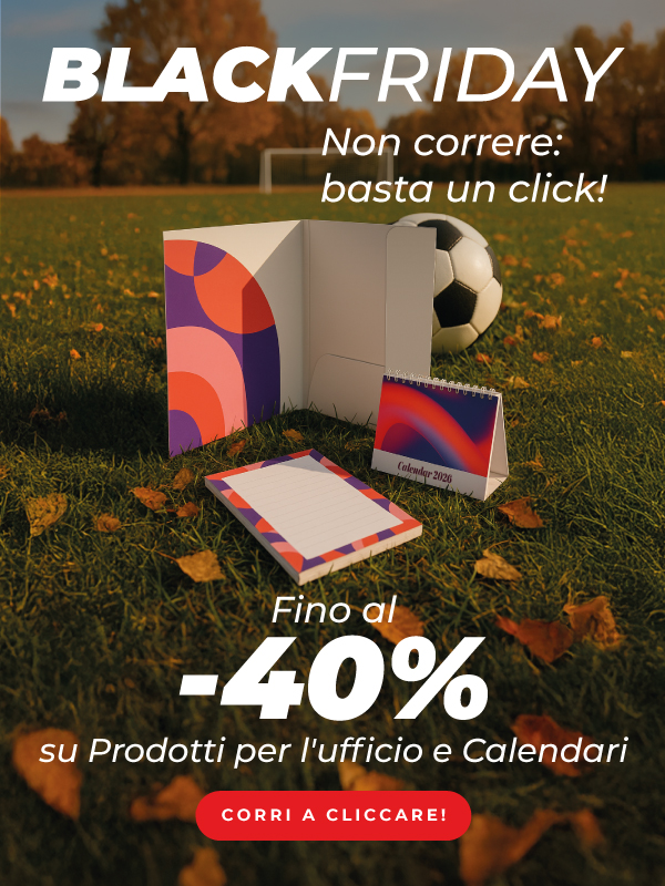 Prodotti per l'ufficio e calendari fino al -40%