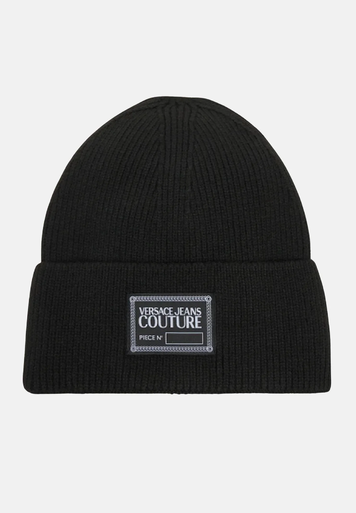 Image of VERSACE JEANS COUTURE cappello nero da uomo con logo