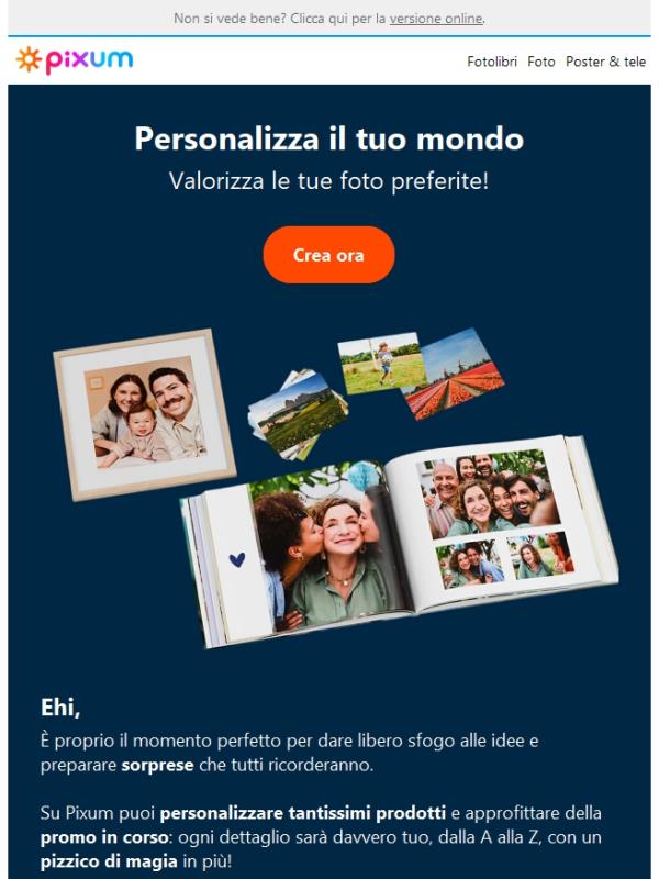 Solo ora: -15% su tutti i prodotti da personalizzare con le tue foto! 🎁✨
