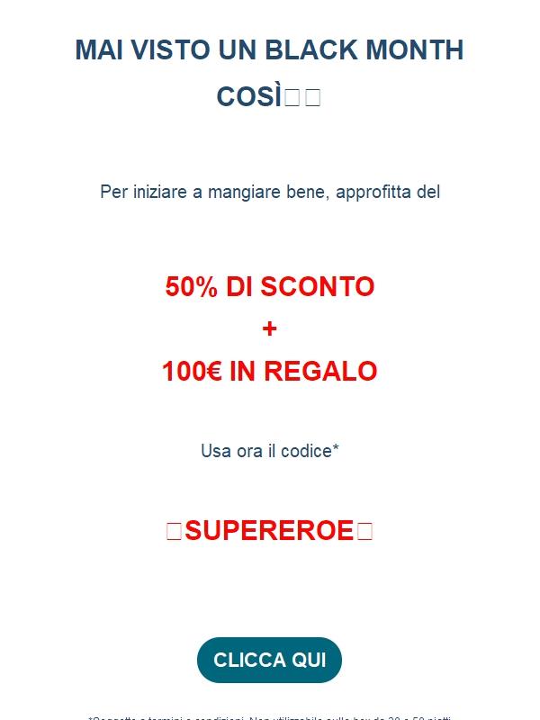 Prenditi cura di te: approfitta della promo Black Month💣