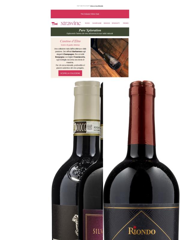 Cantine d’Elite: icone di gusto intenso in una collezione eccezionale