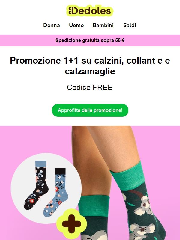 🤫 Il tuo segreto per risparmiare: 1+1 🔥