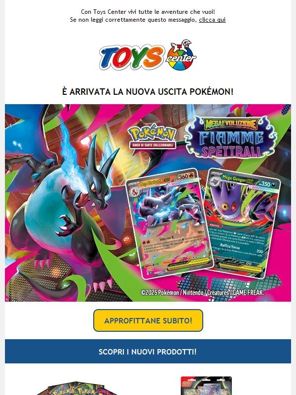 🆕 Pokemon, nuova uscita Megaevoluzione Fiamme Spettrali!
