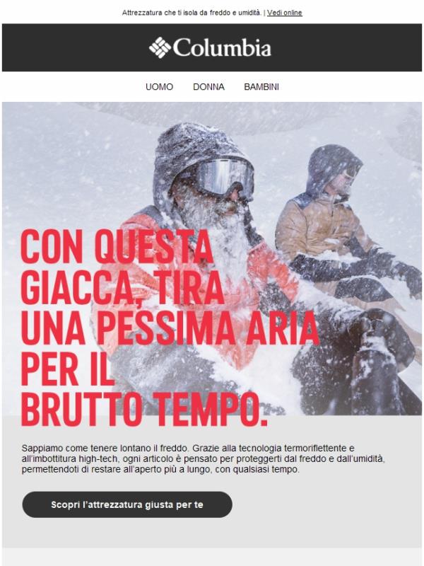 Freddo? Abbiamo tutto ciò ti serve.