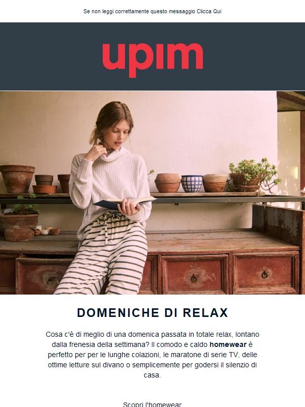 Homewear caldo e comodo per i tuoi weekend di relax