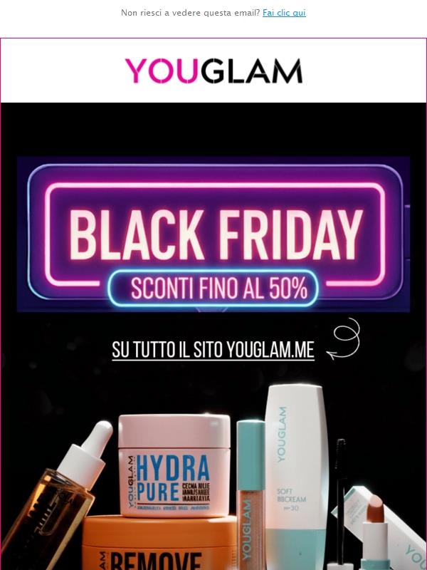 Il Black Friday è qui
