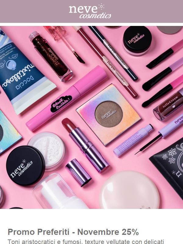 Promo Preferiti Novembre, tanti prodotti -25%, Spedizione gratis >39€!