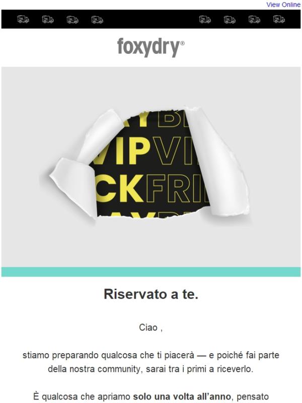 Sta per arrivare qualcosa di speciale