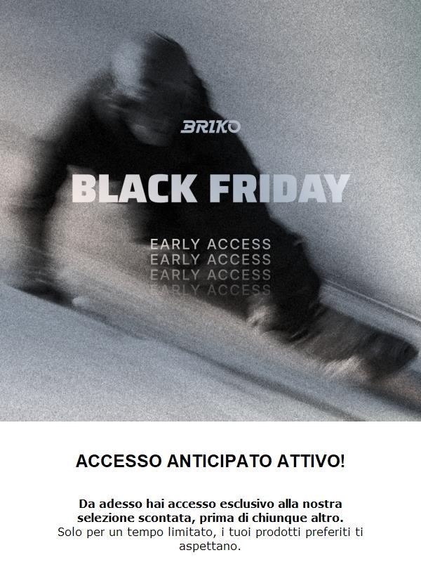 Il tuo accesso anticipato è disponibile!