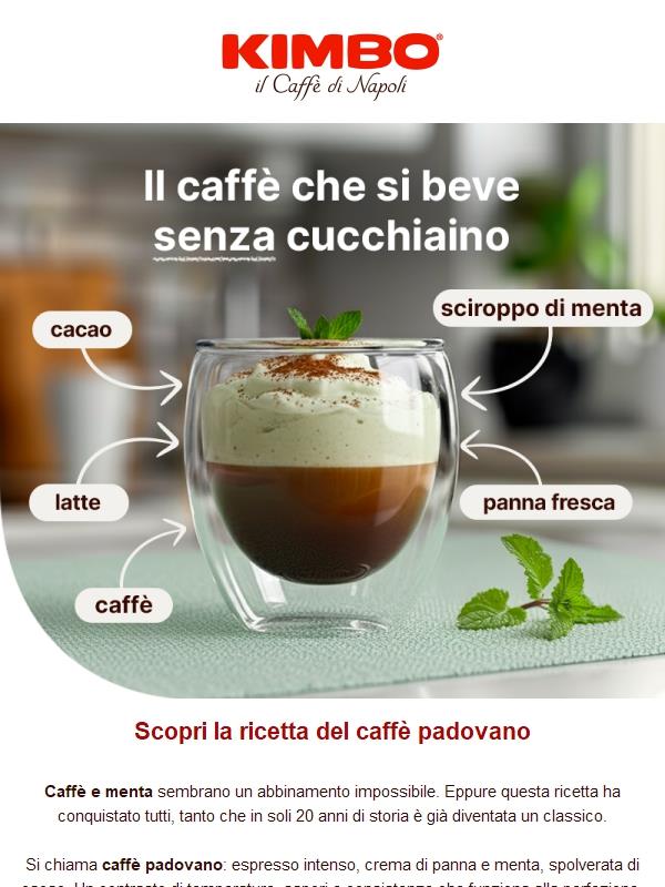 Hai mai provato il caffè con la menta? ☕🌿