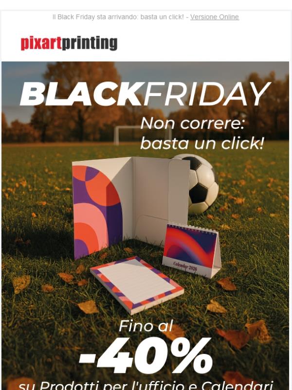 Pronti a correre! Prodotti per l'ufficio e calendari fino al -40%!