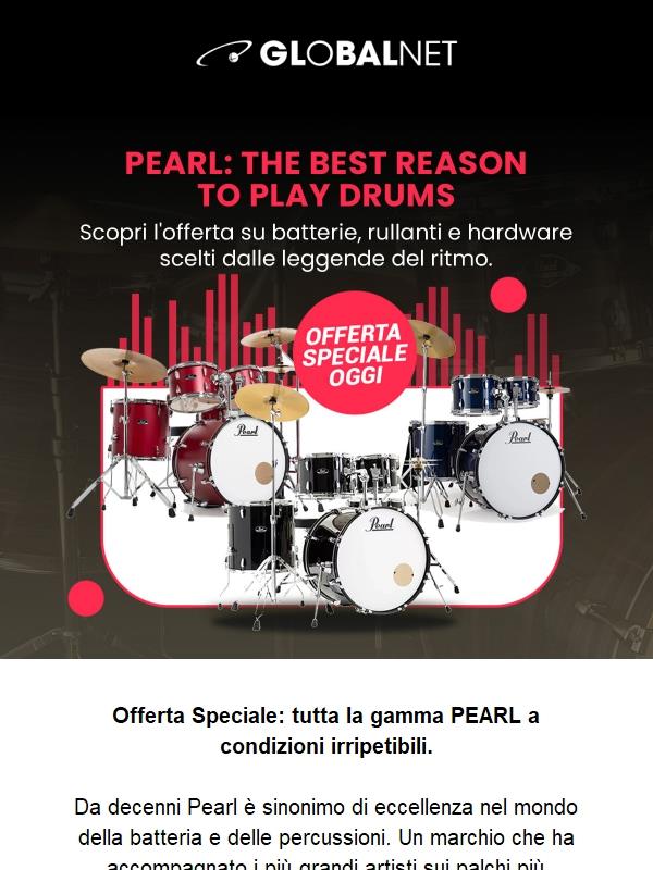 Il tuo ritmo merita il meglio: scopri l'offerta PEARL!