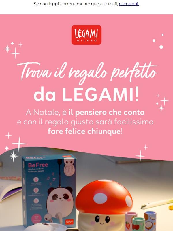 Un Natale unico con i regali Legami 🎄✨