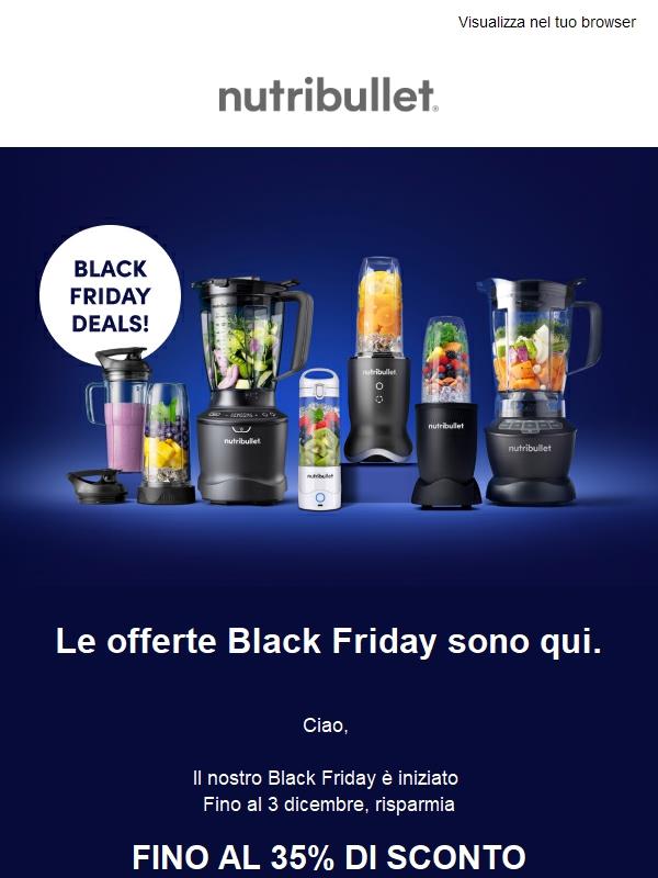 💥Inizia il Black Friday con sconti fino al 35%.