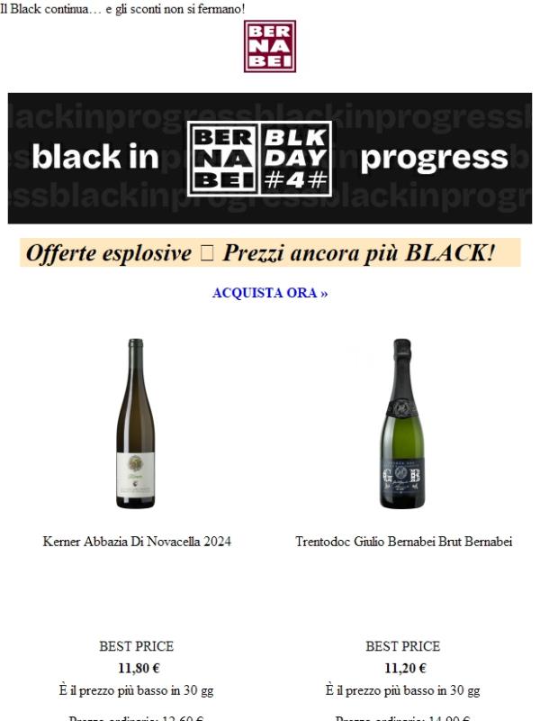 D5: Black In progress 🚀 Carica di offerte!