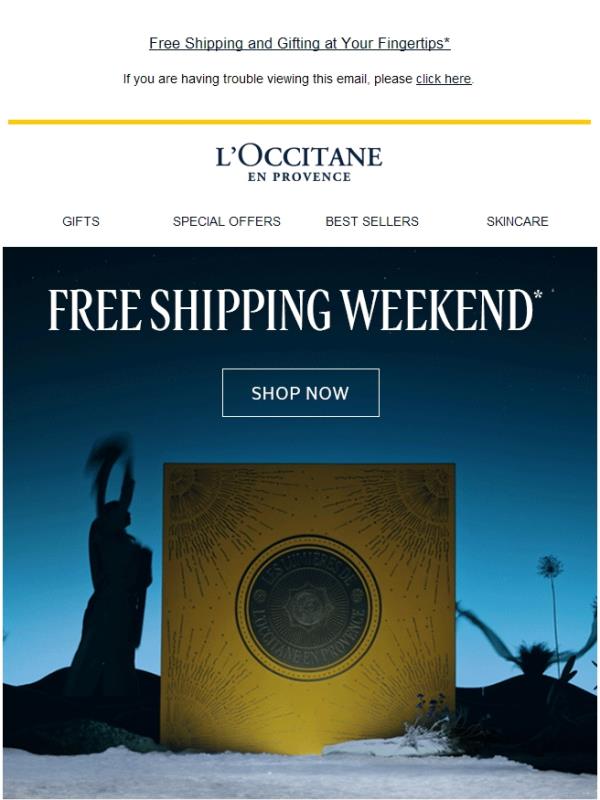 Zero Shipping Fees Still Going On