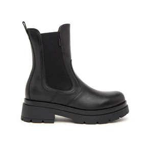 Nero Giardini Stivaletti Chelsea Donna in Pelle Nero