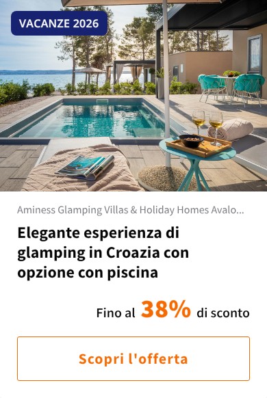 Elegante esperienza di glamping in Croazia con opzione con piscina