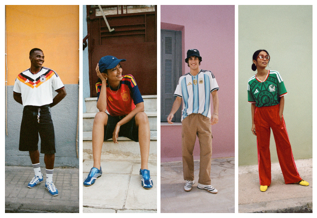 Ispirate dalla passione dei tifosi, pronte per essere indossate.