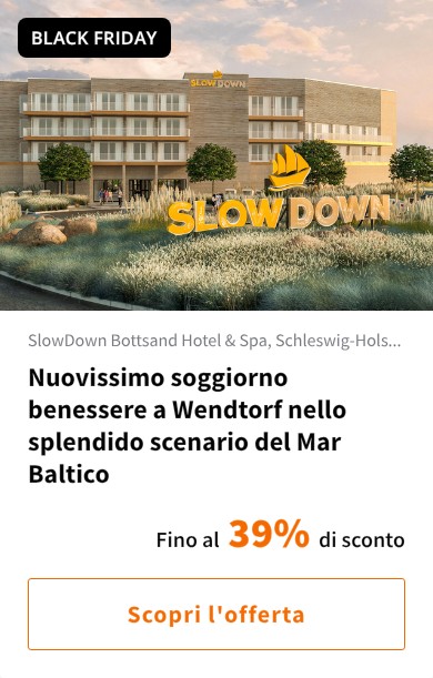 Nuovissimo soggiorno benessere a Wendtorf nello splendido scenario del Mar Baltico