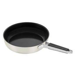 Poêle, 28 cm, Inox 18/10, Revêtement antiadhésif en céramique