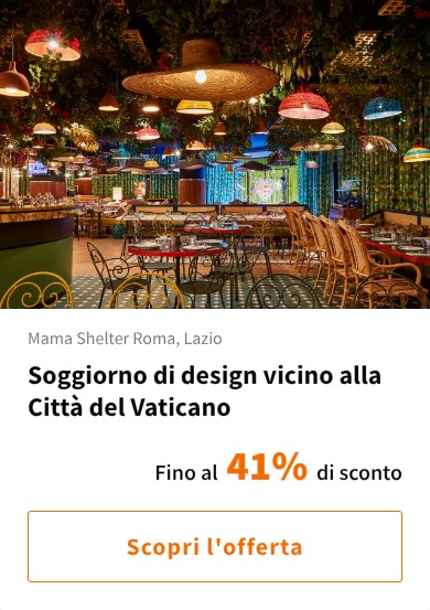 Soggiorno di design vicino alla Città del Vaticano