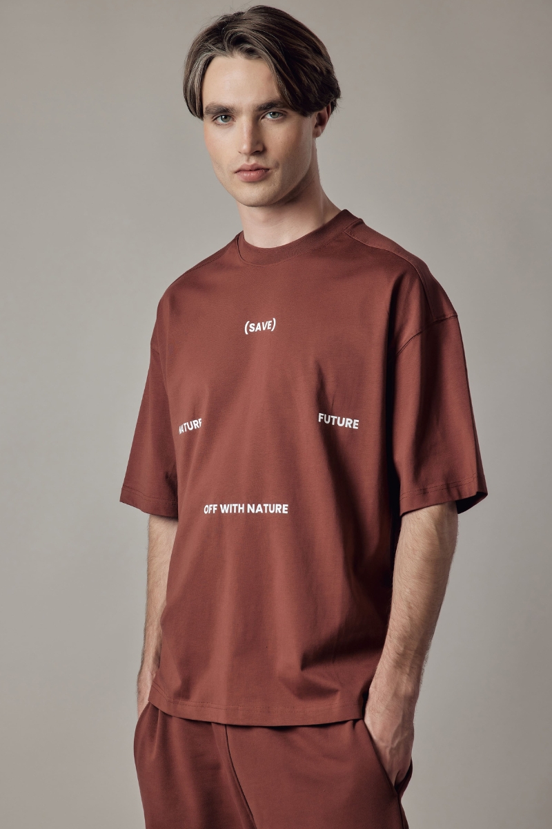 T-Shirt Loose Fit Unisex Uomo