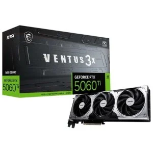 Tarjeta GrÃ¡fica MSI GeForce RTX 5060 Ti VENTUS 3X OC 16GB GDDR7 Reflex 2 RTX AI DLSS4