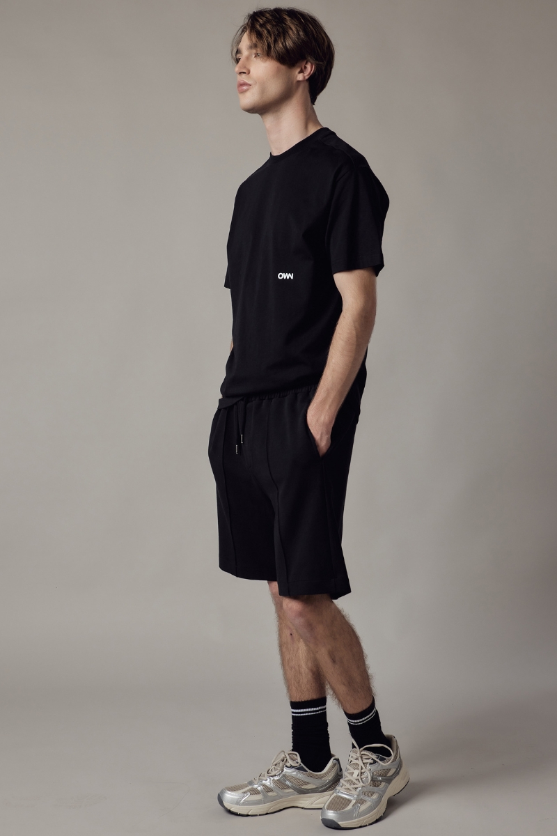 Pantaloncino Loose Fit in Interlock Uomo