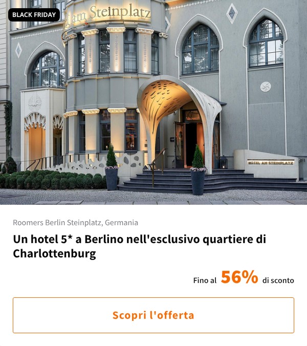 Un hotel 5* a Berlino nell'esclusivo quartiere di Charlottenburg