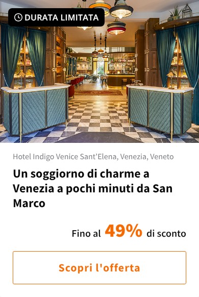 Un soggiorno di charme a Venezia a pochi minuti da San Marco