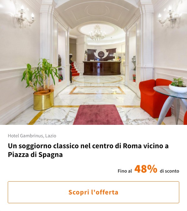 Un soggiorno classico nel centro di Roma vicino a Piazza di Spagna