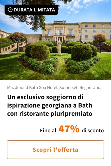 Un esclusivo soggiorno di ispirazione georgiana a Bath con ristorante pluripremiato