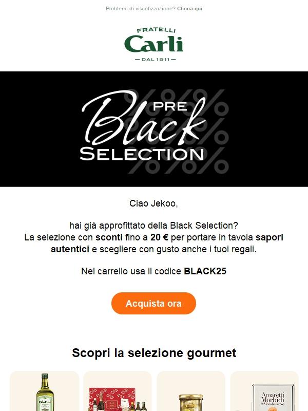 E’ ora di Black Friday!