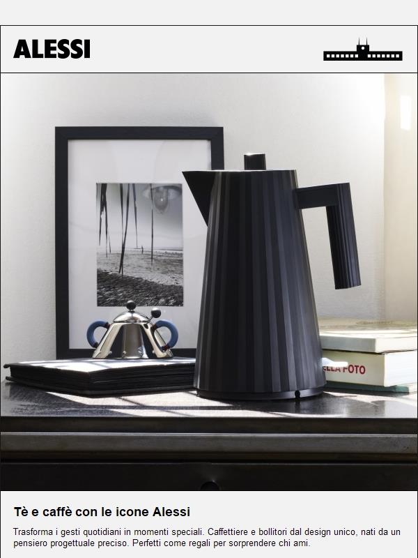 Trasforma i tuoi momenti con le icone Alessi