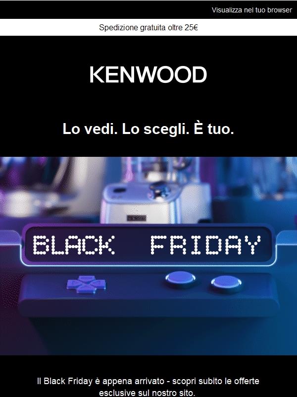 Le offerte del Black Friday sono arrivate!⚡