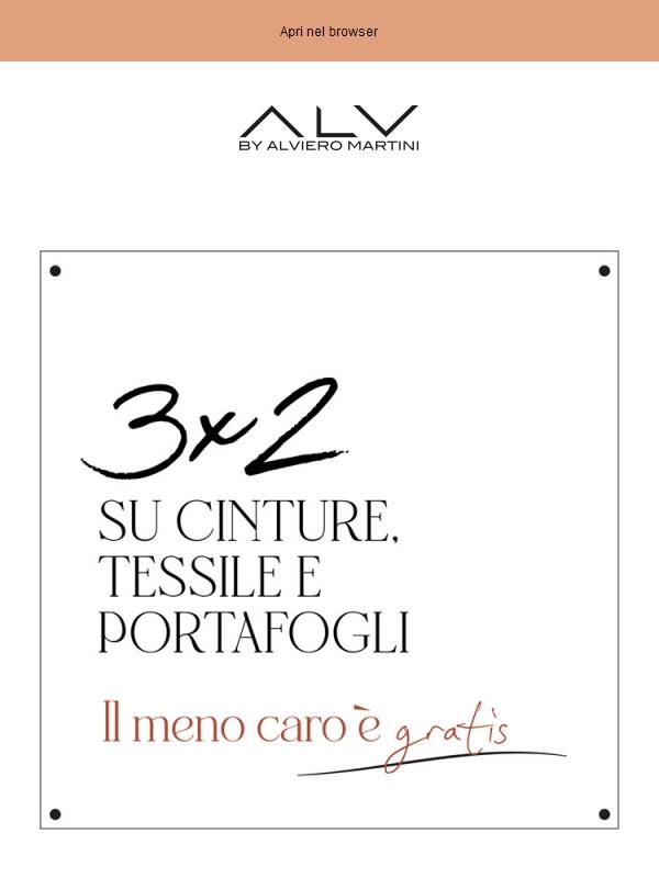 🔥 Weekend ALV: Anticipa i regali con la Promo 3x2!