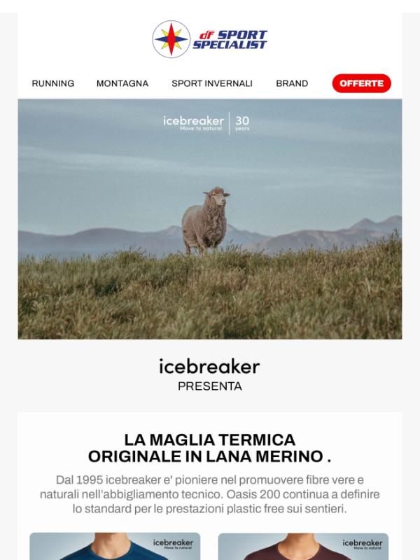 Scopri l'abbigliamento termico icebreaker 🔥❄️